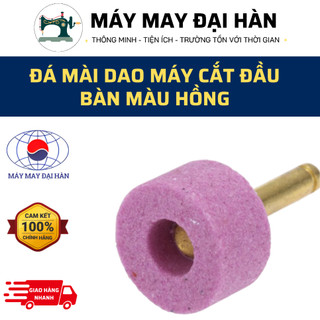 Đá mài dao máy cắt đầu bàn màu hồng