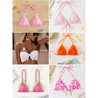 Áo bra cột dây đi du lịch biển nhiều mẫu thời trang Y2K