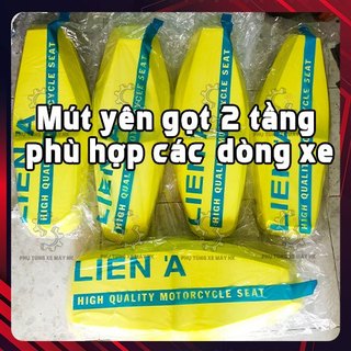 Mút yên độ 2 tầng - Liên Á - Vario, Air Blade, Vision - Cao su nguyên khối, dày dặn, góc cạnh