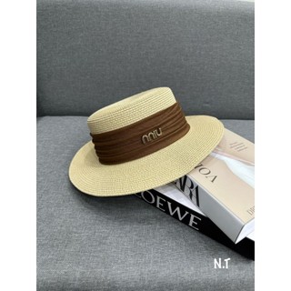Mũ cói đi biển Quảng Châu (vành 7cm, có dây rút điều chỉnh)