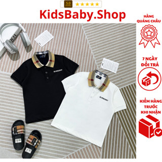 Áo polo cho bé trai bbr viền cổ sang sịn mịn hàng sc quảng châu KidsbabyShop