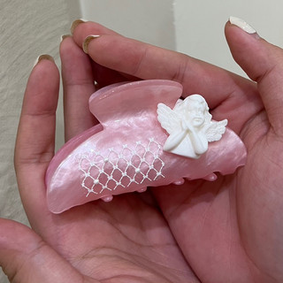 Kẹp tóc xà cừ CUSTOM coquette độc lạ