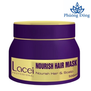 Chính hãng - Kem Hấp dầu Lacei Hair Damaged Treatment 500ml