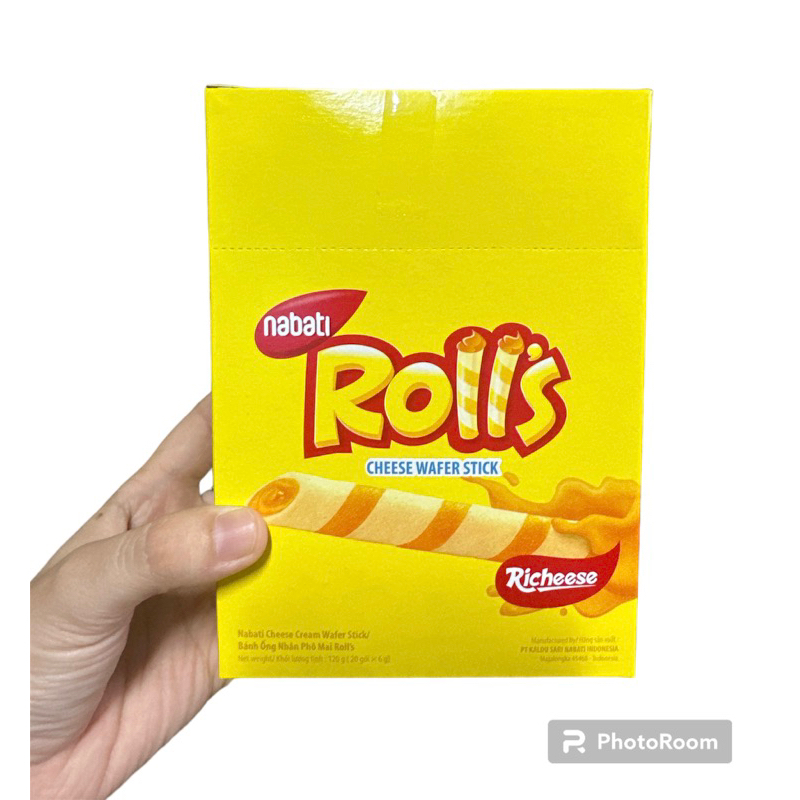 Bánh Nabati Rolls 120gram