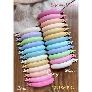 [9 cm] màu ngẫu nhiên Kẹp tóc - Kẹp ngang - Kẹp chéo, cóc mo gam màu pastel
