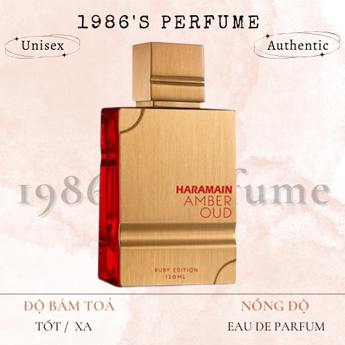 10ml Haramain Amber Oud Ruby Edition | Nước hoa unisex