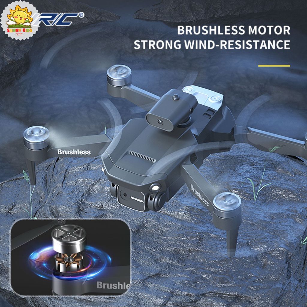 Drone JJRC H115, Camera kép 8K, cảm biến va chạm 4 hướng, động cơ êm, tự di chuyển, tự cân bằng trước gió - Sunny Kids | BigBuy360 - bigbuy360.vn