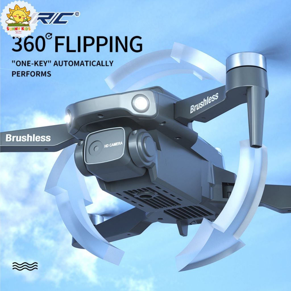 Drone JJRC H115, Camera kép 8K, cảm biến va chạm 4 hướng, động cơ êm, tự di chuyển, tự cân bằng trước gió - Sunny Kids | BigBuy360 - bigbuy360.vn