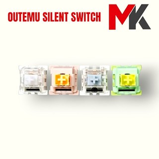 Outemu Silent Switch cho bàn phím cơ Peach Lime Ocean - Gói 10 cái