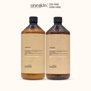 Dầu gội xả phục hồi cho mọi loại tóc Nashi Argan 1000ML