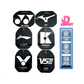 Khung Logo Sơn Vợt Cầu Lông Yonex, Lining, Victor, Mizuno, Kumpoo Với Mực Sơn