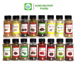 Chọn Bộ 50 Gia Vị Hưng Đại Phát Nấu Ăn Chuẩn Vị
