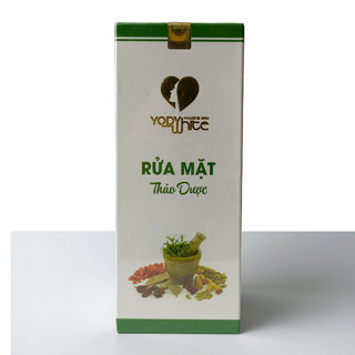 Bột Rửa Mặt Thảo Dược sạch mụn sạch dầu thu nhỏ chân lông Yody White Phương Anh