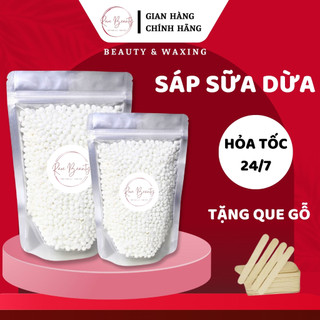 Combo chén nấu sáp + 100gr sáp dừa + 10ml mỡ trăn rare beauty chuyên waxing tại nhà