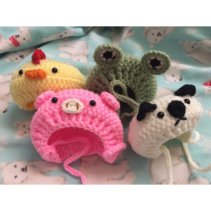 Outfit cho Doll 10cm - Mũ nón cho doll - Mũ len - Phụ kiện cho doll 10cm