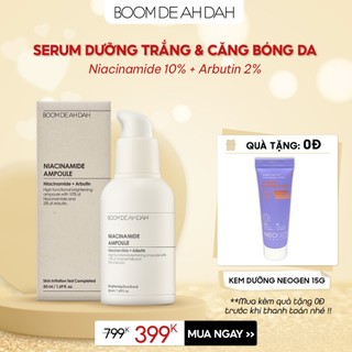  Bộ Sản Phẩm Serum Dưỡng Trắng Căng Bóng Da Boom De Ah Dah Ampoule 50ml