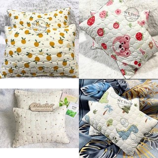 Vỏ gối đầu trần bông 50x70cm vỏ gối đầu đũi bông sơ đậu lành