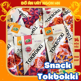 Que cay snack tokbokki 1 gói tăm cay ăn vặt cổng trường giá rẻ