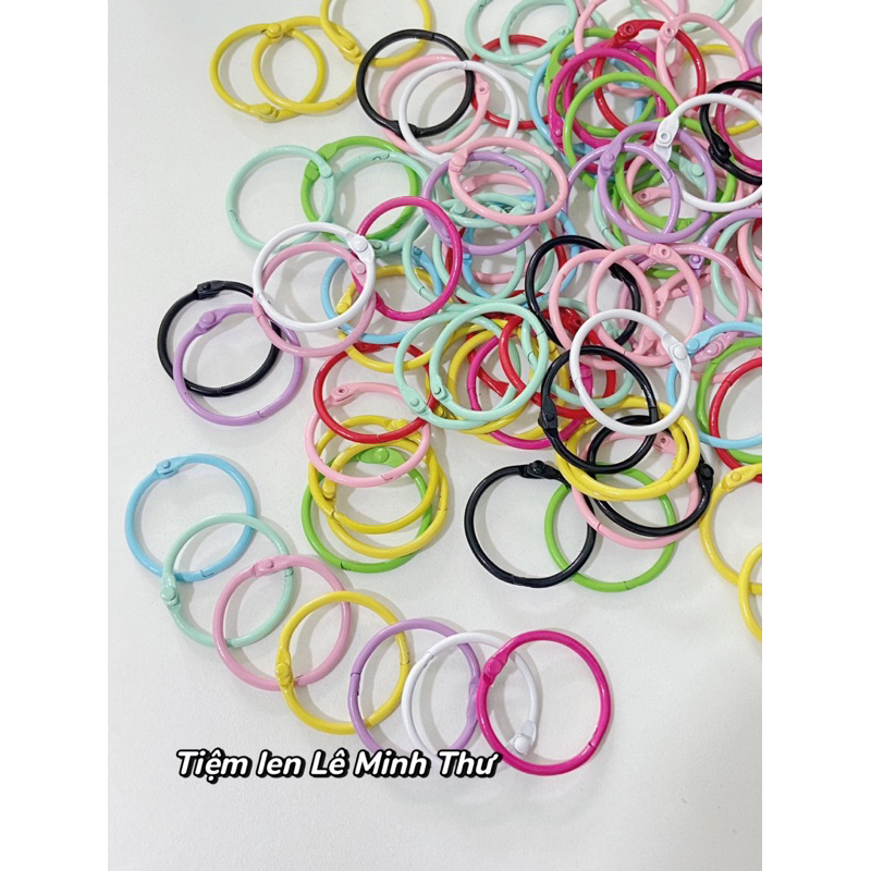 Khoen móc khoá mắc cài 25mm [Màu ngẫu nhiên]