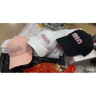 Mũ lưỡi trai miu đá hồng 3 màu