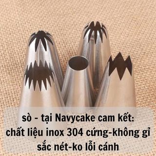 đui sò bắt kem trang trí bánh