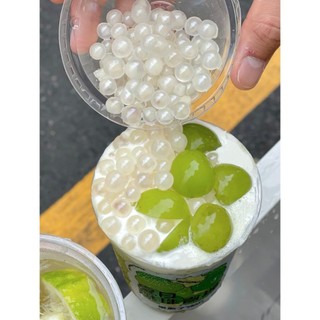 Hạt nổ, thạch nổ củ năng màu trắng