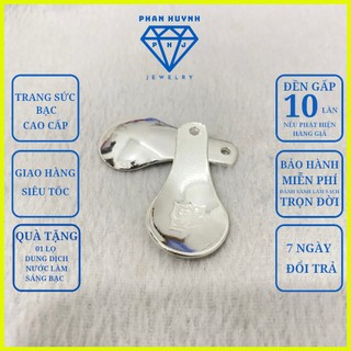  Thìa bạc cạo gió bạc ta dày 1.5 ly kích thước 2.2x4.2cm PHAN HUYNH JEWELRY 