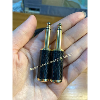 Jack tín hiệu 6.5 (6 ly) cao cấp mạ vàng 24k nhập khẩu taiwan