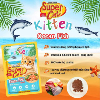 [ 85gr ] Pate Super Cat cho mèo 🐈