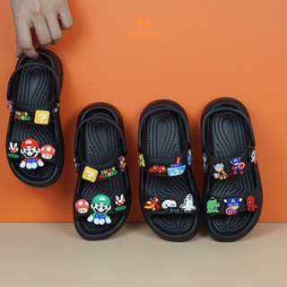 Dép Sandal Bé Trai KanKanStore Giày Xăng Đan Trẻ Em Quai Hậu Siêu Nhân Người Nhện Ô Tô KA55