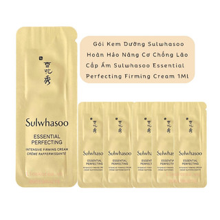 [Mẫu mới] Gói sample kem Sulwashoo FIRMING ngăn ngừa nếp nhăn, phục hồi lão hóa - Sulwhasoo Essential Firming Cream Ex