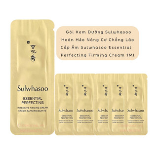 [Mẫu mới] Gói sample kem SULWHASOO FIRMING ngăn ngừa nếp nhăn, phục hồi lão hóa Sulwhasoo Essential Firming Cream Ex