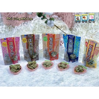 10 Viên Bánh Snack Vitamin C Nhật Cho Thỏ -Bọ - Sóc - Thú Nhỏ