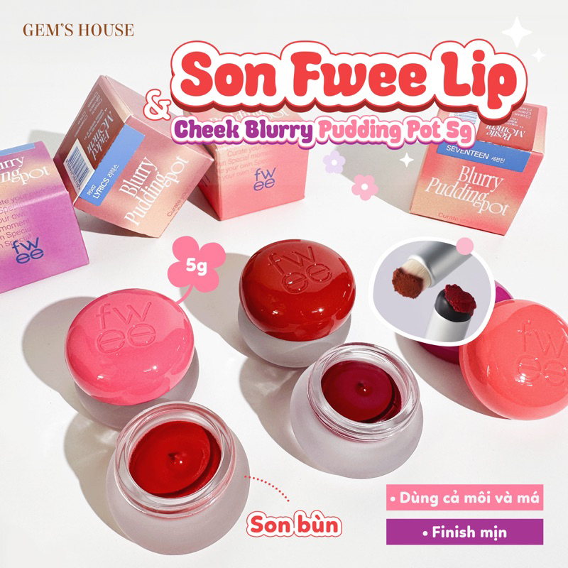 Son bùn fwee Blurry Pudding Pod