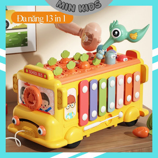 Đồ chơi đập chuột đa chức năng 13 trong 1 cho bé, Câu Cá Đập Chuột Thế Hệ Mới Phiên Bản Vũ Trụ Có Hiệu Ứng Đèn Nhạc