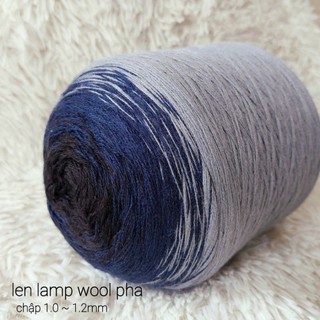 Cuộn 500gr len cầu vồng premium, cỡ sợi 1.2mm