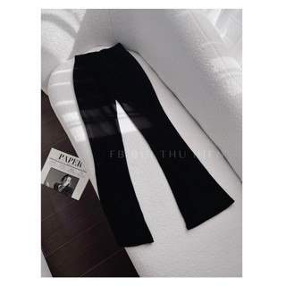 Quần ống loe dài leggin dưới 58kg siêu hack dáng dài 98cm