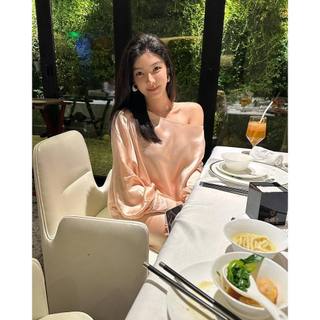 Set áo + chân váy lụa Prudence Eclipse Clothing