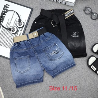 Quần short bé trai Quảng Châu, quần bò quần jean mềm cho bé từ 11-50kg