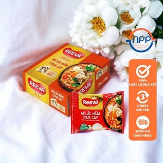  Mì Lẩu Nấm Chua Cay Reeva Gói 85g 