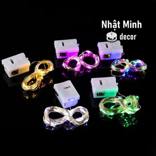 Đèn led fairylight dùng pin dẹt Cr2032 trang trí