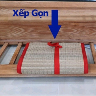 Chiếu gấp gọn-chiếu cói gấp gọn tiện lợi, du lịch, ngủ văn phòng, dã ngoại