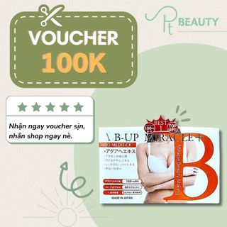 Viên uống Nở ngực Nở mông B-UP - Hộp 60 Viên