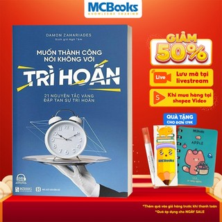 Sách - Muốn thành công nói không với trì hoãn