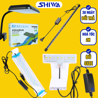 Đèn Led Trang Trí Bể Cá - Đèn Led 6 Dãy Ánh Sáng Phối Màu WRGB Dành Cho Hồ Thuỷ Sinh, Hồ Cá Cảnh SHIWA