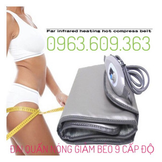 [Sale] Đai quấn nóng giảm mỡ,giảm béo bụng 9 cấp độ dùng cho spa, tmv, hay cá nhân (Đai cuốn nóng ko rung)