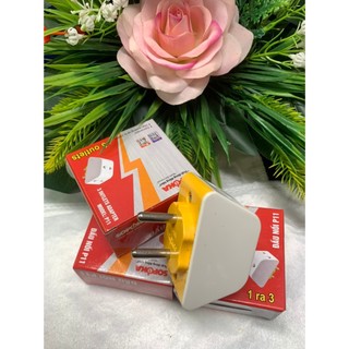 Ổ cắm chia 1 ra 3 sopoka , đầu nối chia điện