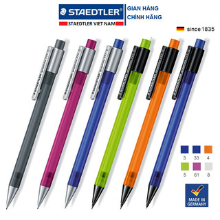 Bút chì kim STAEDTLER 777 cỡ nét 0,5mm (6 màu thân) hàng chính hãng