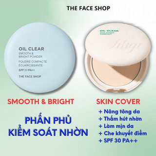 Phấn Phủ Nén Kiềm Dầu TFS Oil Clear Smooth & Bright Pact SPF30/PA++
