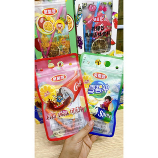 (Mới về) 1 túi Soda trái cây túi zip giải khác tiện lợi (trà cô đặc)
